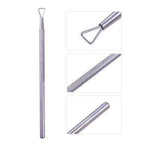 Empujador de Cutículas Triangular Duradero, Removedor de Esmalte Personalizado para Decoración de Uñas, Herramienta de Manicura - Product Image 1