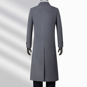 <b>Men's</b> Winter <b>Double</b> <b>Breasted</b> Trench <b>Coat</b> Long - Product Image 2