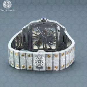 Reloj Mecánico de Lujo Charm_Jewels para Hombre, Acero Inoxidable, Esfera de 40 mm, Cristal de Zafiro, Resistente al Agua 10 Bar, Fecha Automática, Estilo Vintage - Product Image 3