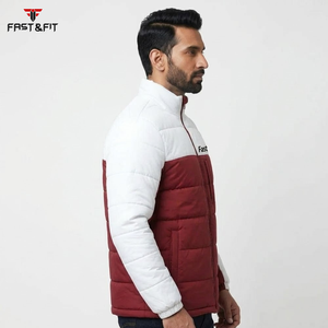 Custom Design <b>Long</b> Canvas Stand Collar Windbreaker Outdoor Bubble <b>Coats</b> Plus Size <b>Puffer</b> Jacket High Quality <b>Men</b> Jackets - Product Image 6