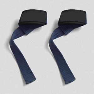 Correas de Muñeca para Entrenamiento de Gimnasio de Alta Calidad al por Mayor, de Algodón Suave y Neopreno, para Levantamiento de Pesas, con Logotipo Personalizado, Protección para Fitness - Product Image 2