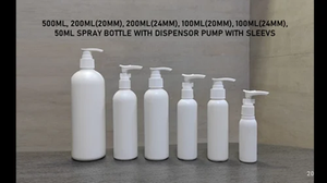 ขวดสเปรย์ HDPE พร้อมปั๊มจ่ายสารเคมี แบบเติมได้ ป้องกันการรั่วซึม ทนสารเคมี ภาชนะพลาสติกอเนกประสงค์ - Product Image 3
