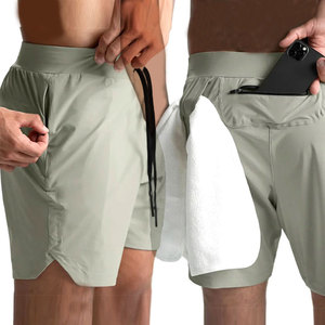 Pantalones Cortos Deportivos Personalizados para Hombre, de Poliéster Elástico, Ropa Deportiva Informal Nueva, Pantalones Cortos Deportivos para Correr y Gimnasio - Product Image 4