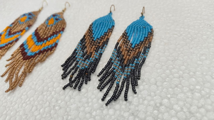 Boucles d'oreilles pendantes papillon en agate perlée, style bohème floral, pour femme, fabriquées artisanalement, bijoux de mode en gros pour fêtes par MD HANDICRAFTS - Product Image 5