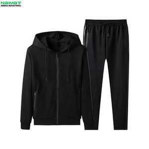 Performance Quick Dry Running Tracksuit Men Breathable Athletic Sports <b>Jacket</b> And Training Trousers <b>Workout</b> Apparel - Product Image 1