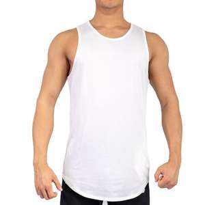 Camiseta sin mangas de punto para hombre, nueva colección de verano, informal, para fitness, entrenamiento, gimnasio, culturismo - Product Image 3