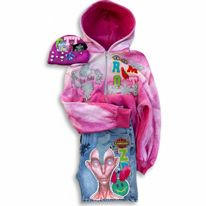 Sudaderas con capucha personalizadas con estampado y bordado de alta calidad de 300-400 g/m² para hombre y mujer, 100% algodón, estilo oversize para invierno, en dos colores. - Product Image 3