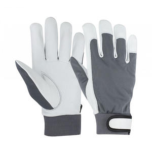 Gants de sécurité industriels de haute qualité, demi-doigts, en cuir, antidérapants, sans latex, pour écran tactile, résistants aux chocs, pour hommes et femmes - Product Image 6