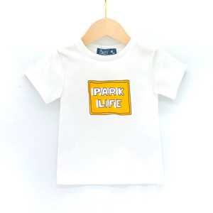 <span class=keywords><strong>T</strong></span>-<span class=keywords><strong>shirt</strong></span> Grafica per Bambini 100% Cotone Bianco Stampato, Girocollo Casual Estivo per Bambini e Bambine 2-8 Anni, OEM Ingrosso Personalizzato Asciugatura Rapida - Product Image 4