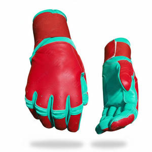 Gants de baseball professionnels en cuir de vachette Cabretta souple, design personnalisé, ajustement ambidextre, antidérapants, vente en gros - Product Image 1