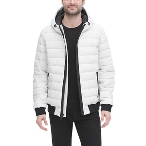 Custom Men's Women's Casual Puffer <b>Jacket</b> Winter Parka Stand Collar <b>Waterproof</b> Thick Cotton <b>Padding</b> Breathable Zipper 2026 - Product Image 5