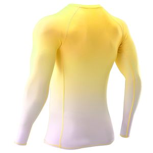 Custom Made Unisex Rashguard UV Protection Sublimation <b>Compression</b> Polyester Anti Rash Breathable Wholesale OEM OEM Wholesale - Product Image 5