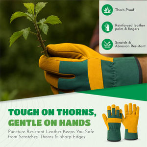 ถุงมือทำงานสำหรับผู้ชาย ถุงมือไนไตรล์เพื่อความปลอดภัย มาตรฐาน EN420 เหมาะสำหรับงานคลังสินค้าและโรงงานมืออาชีพ - Product Image 5