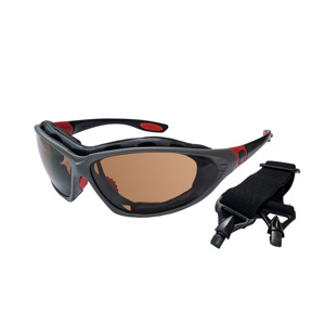 A04 Safety Glasses Protective Eyewear Industrial Work Durable ABS <b>Frame</b> Transparent Lens CE ANSI Certified - Product Image 4