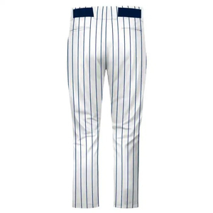 Custom Design Youth Full Length Baseball Pants Pinstripe Adult Game Softball Pant Jersey Wholesale <b>Ankle</b> Length Baseball Pant - Product Image 6