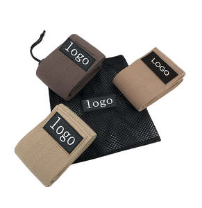 Bandes de Résistance en Tissu Polyester Respirantes et Antidérapantes pour Fessiers et Jambes – Ensemble de Boucles de Résistance pour Hanches - Product Image 6