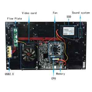 Touch Screen <b>All</b>-<b>in</b>-<b>One</b> Desktop PC | Intel Core I5 Monoblock <b>Computer</b> | DDR4 RAM SSD/HDD Storage | Office Commercial Use - Product Image 5