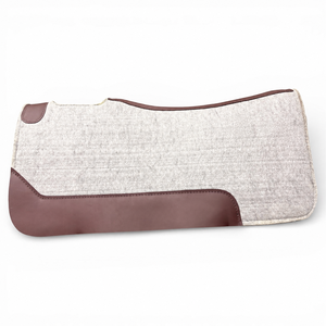 Tapis de selle western polyvalent en laine de qualité supérieure pour l'équitation générale, l'entraînement et la dressage - Prix promotionnel - Product Image 1