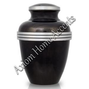 Elegant Handcrafted Aluminum Cremation Urn With Detailed <b>Engravings</b> Tribute Urn by Axiom Home Accents - Product Image 5