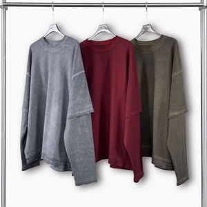 Sudadera con Capucha y Cremallera de Alta Calidad, 280g, Unisex, Otoño, 2 Piezas, Corte Holgado, Algodón/Poliéster, con Diseño Personalizable - Product Image 4