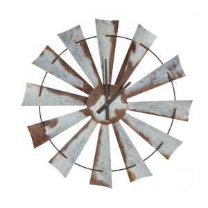 Horloges design d'usine, meilleure décoration intérieure, décoration pour salon, maison et bureau, horloge en métal au design antique - Product Image 1