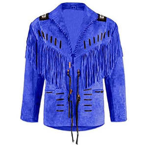 Veste en cuir d'hiver respirante à fermeture éclair, style motard camouflage cowboy, style steampunk - Product Image 3