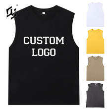 Camiseta sin mangas ligera para gimnasio para hombre, camiseta deportiva sin mangas para entrenamiento físico, chaleco deportivo y de moda transpirable - Product Image 5