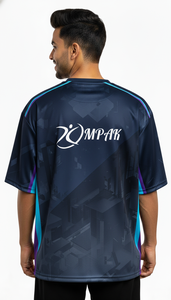 Camiseta Moderna para Hombre, Sublimada, Estilo Urbano, Casual, Holgada - Product Image 2