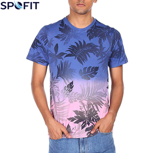 T-shirt pour homme imprimé par sublimation OEM, vêtements de sport personnalisés, impression par transfert thermique, t-shirt personnalisé imprimé par sublimation - Product Image 6