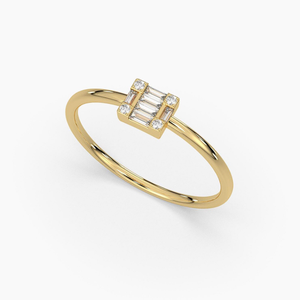Designer 14KT Gold Plated IGI Certified Lab Grown Diamond Vintage Wedding <b>Ring</b> Luxury Jewelry Gift for Women Premium Style - Product Image 2