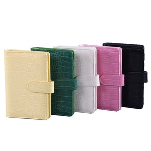 ความคิดทางธุรกิจขนาดเล็ก MOQ ต่ำสีที่กำหนดเองหนังจระเข้วารสารงบประมาณเงินผู้จัดวางแผน - Product Image 1