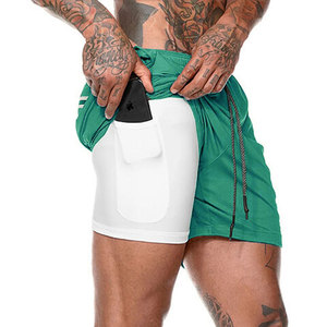 Wholesale OEM RAPID SPORTS Professional Fitness Men's <b>Mid</b> Shorts Custom High Quality New Design Quick Dry Canvas Breathable - Product Image 4