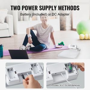 Báscula Digital Portátil Profesional para Médicos, Báscula Corporal Inteligente con Plataforma Antideslizante, 2 Unidades y Función de Tara - Product Image 6