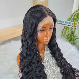 Perruque en cheveux humains vietnamiens HD Lace Front, petite taille, 24-30 pouces, couleur naturelle, ondulations profondes, closure 5x5 – Meilleure vente - Product Image 4