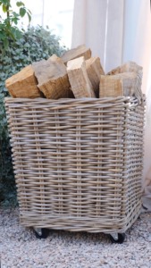 Rattan <b>basket</b> with wheels Handmade Storage <b>Basket</b> Wholesale eco-friendly Made in Viet Nam - Product Image 6