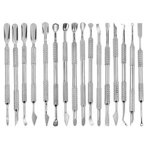 Pousse-cuticules personnalisé très demandé, en acier inoxydable, pour le retrait du vernis à ongles, outils de nettoyage des ongles, pousse-cuticules à pointe acérée - Product Image 4