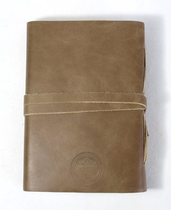Carnet de notes personnalisé en cuir relié vintage pour étudiants, idéal pour les voyages, avec 100 feuilles de papier en coton - Product Image 5