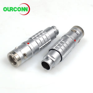 Waterdichte dockingconnector <span class=keywords><strong>2</strong></span>/<span class=keywords><strong>3</strong></span>/4/5/6/7/8/9-pins IP68 voedingskabelconnector mannelijke stekker en vrouwelijke aansluiting - Product Image 2