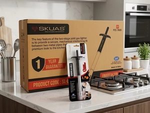 Encendedor Piezoeléctrico Premium sin Llama para Cocina, Herramienta de Encendido Manual con Botón para Estufa de Gas, Ecológico para Cocinar en Casa - Product Image 3