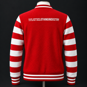   Pulls à col en V personnalisés de haute qualité avec lettres et logos d'universités, cardigans tricotés unisexes - Product Image 4