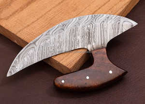 Cortador de Pizza Multiusos de Acero Inoxidable Tradicional de Acero Craft International, Totalmente Forrado, Ecológico, con Funda de Cuero - Product Image 3