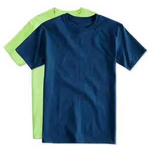 Plain men's t-shirts fashion wear customized woven label wholesale bulk order kids women's t-shirts new design slim fit t-shirt