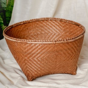 Natural bamboo storage <b>basket</b> <b>empty</b> container <b>baskets</b> for displaying spa <b>gift</b> wholesale supply - Product Image 2