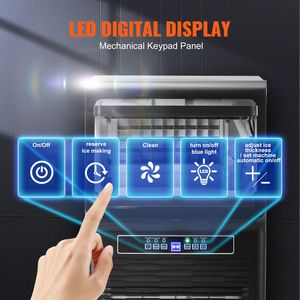Commercial LED Digital <b>Ice</b> Maker <b>Machine</b> 70lbs/24H Capacity 36 <b>Ice</b> Cubes in 15 Minutes 500kg Storage - Product Image 3