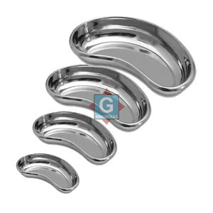 Ensemble de récipients rénaux en acier inoxydable, 4 tailles, plateau pour instruments chirurgicaux à usage médical - Product Image 1