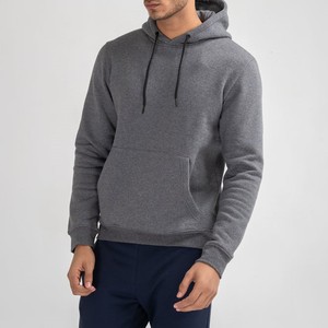 Sweat à capuche en molleton de coton pour homme, vêtement décontracté et confortable - Product Image 2