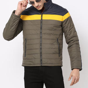 Chaqueta acolchada para hombre, cálida y cómoda, ideal para salidas informales y para usar en capas durante las temporadas de otoño o invierno. - Product Image 1