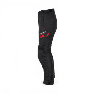 Pantalón textil para motocicleta de aventura para conducción invernal con tela impermeable, forro térmico, rodillas reforzadas, ajuste seguro y duradero. - Product Image 2