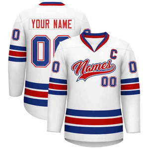 NUEVA Camiseta de Hockey sobre Hielo Personalizada para Adultos Charlie Conway # 96 Bancos # 99 Razers Impex Cuello mandarín con correa en T Transpirable Antibacteriano - Product Image 2