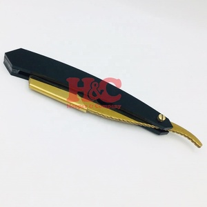 Professional Gold <b>Barber</b> Razor Wholesale Rate Silver Polish Stainless Steel Handle Changeable <b>Blade</b> <b>Blade</b> <b>Barber</b> Razors Salon - Product Image 3